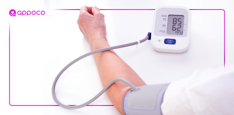 Hypertonie Blutdruck Messgerät appoco